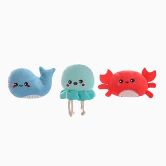 Hugsmart Fuzzy Friendz Ocean Pals Sea Creatures 3pk