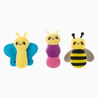 Hugsmart Fuzzy Friendz Puppy Garden Little Insects 3pk