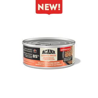 ACANA ACANA Chunks in Broth Salmon & Chicken Recipe Wet Cat Food 155g