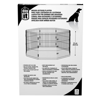 DogIt Dogit Outdoor Playpen - Large - 60 x 91 cm (23.6 x 35.8 in)