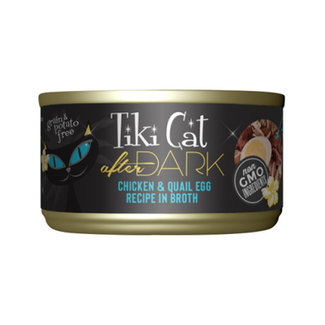 Tiki Cat Tiki Cat After Dark Chicken & Quail Egg Recipe in Broth Wet Cat Food 2.8oz