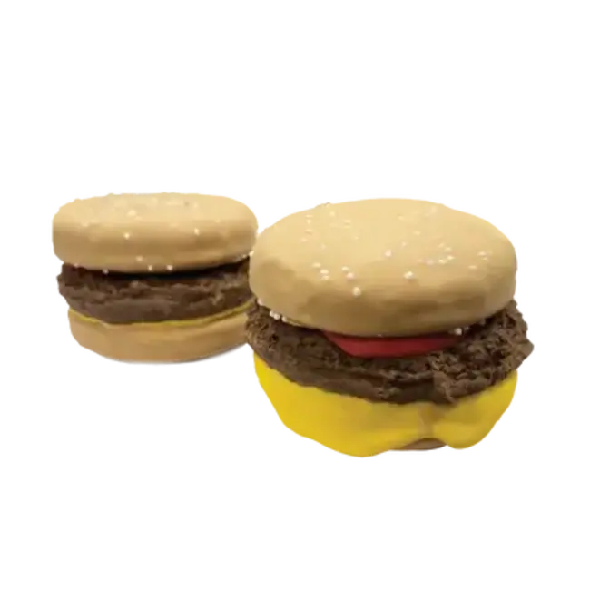 3D Burger Slider Dog Cookie