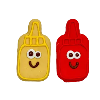 Bosco and Roxys You're Soo Saucy Bottles Dog Cookie