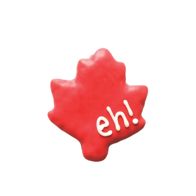 eh! Leaf Dog Cookie