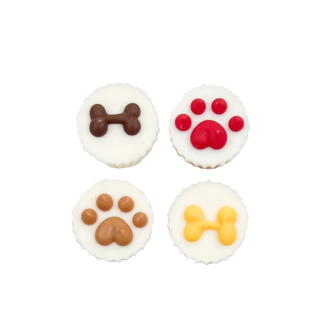 Bosco and Roxys Paws & Bones Peanut Butter Flavoured Treat Cup Dog Cookie