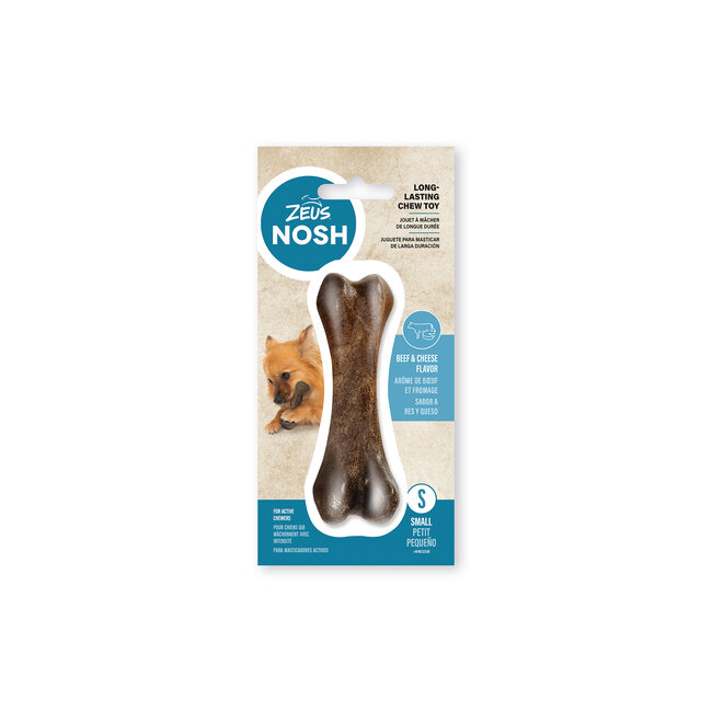 Nosh Strong Chew Bone Beef & Cheese Flavor Small