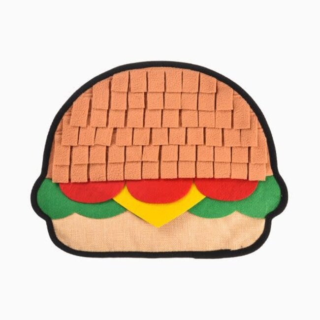 Sniff & Seek Mat Hamburger for Small Dogs and Cats