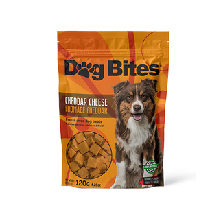 Dog Bites Freeze Dried Cheddar Cheese For Dogs 120g