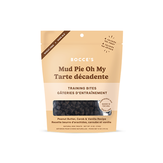 Bocce's Bakery Bocce's Bakery Mud Pie Oh My Peanut Butter, Carob & Vanilla Training Bites 6oz