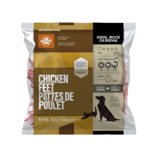 Big Country Raw Chicken Feet 1lb Bag