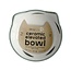 Dexypaws Ceramic Elevated Cat Bowl White with Black Floral Print