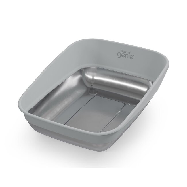 Litter Genie Platinum Stainless Steel Litter Pan