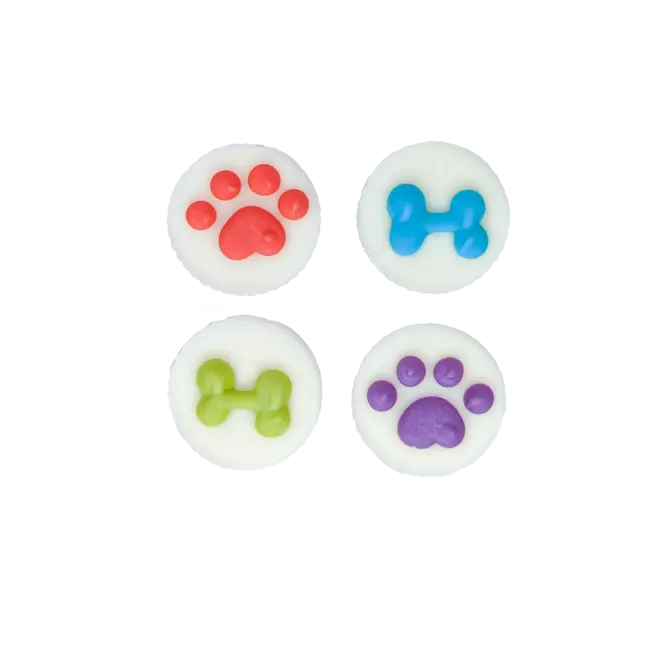 Peanut Butter Flavoured Treat Cup Paws & Bones Dog Cookieirthday