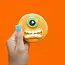 Get the Party Startled Monsters Halloween Dog Cookie