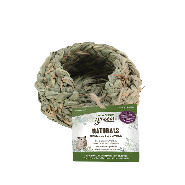 Living World Green Naturals Oval Bed
