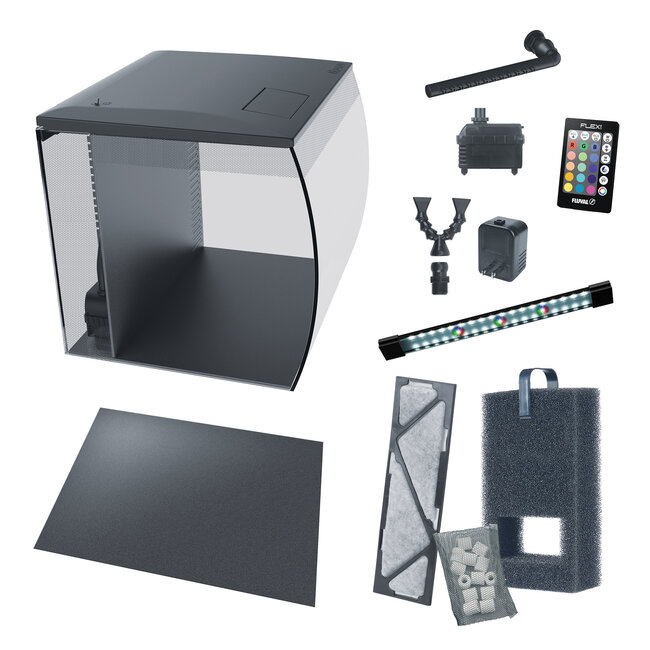Fluval Flex 2.0 Aquarium Kit 34L (9 US gal)