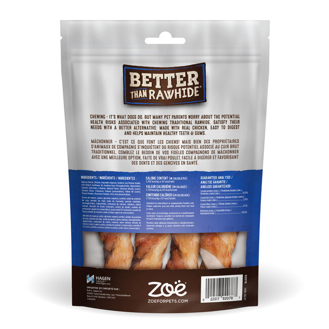 Better than Rawhide Twists Roast Chicken With Thyme & Rosemary Flavour 4 pack