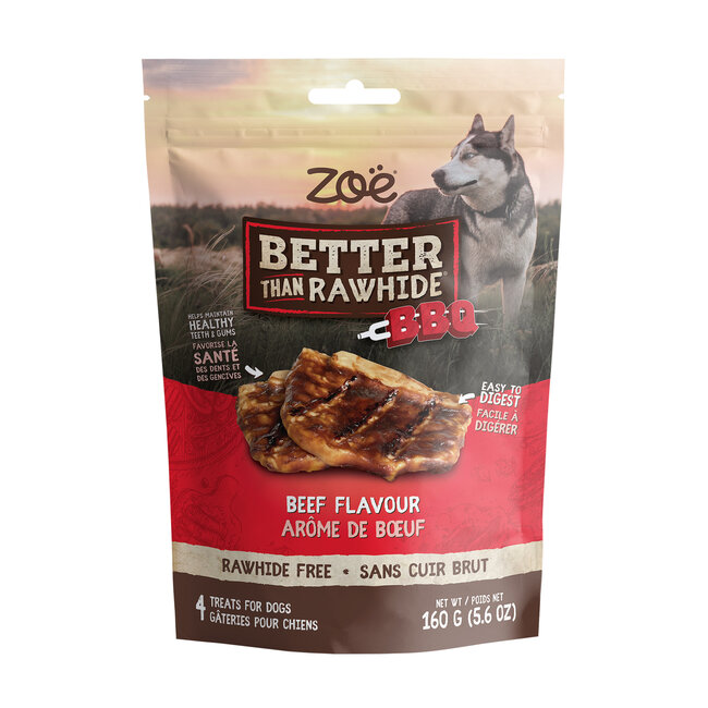 Better than Rawhide BBQ Steak Beef Flavour 4 pack