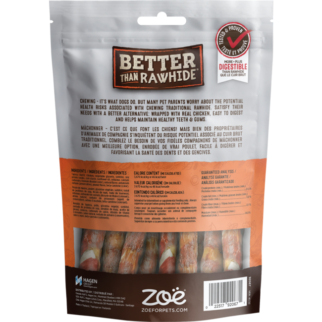 Better than Rawhide Twists Peanut Butter Flavour 12 pack