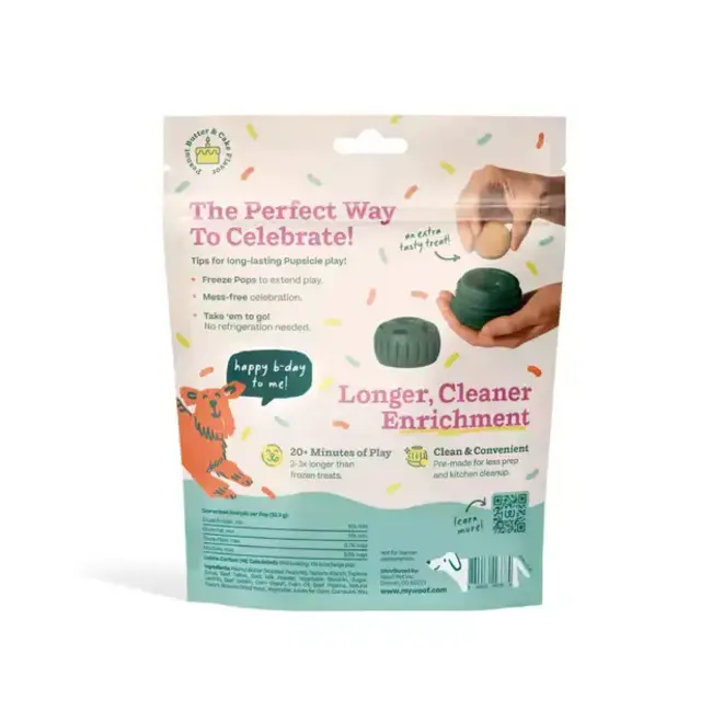 Woof Birthday Pops XL