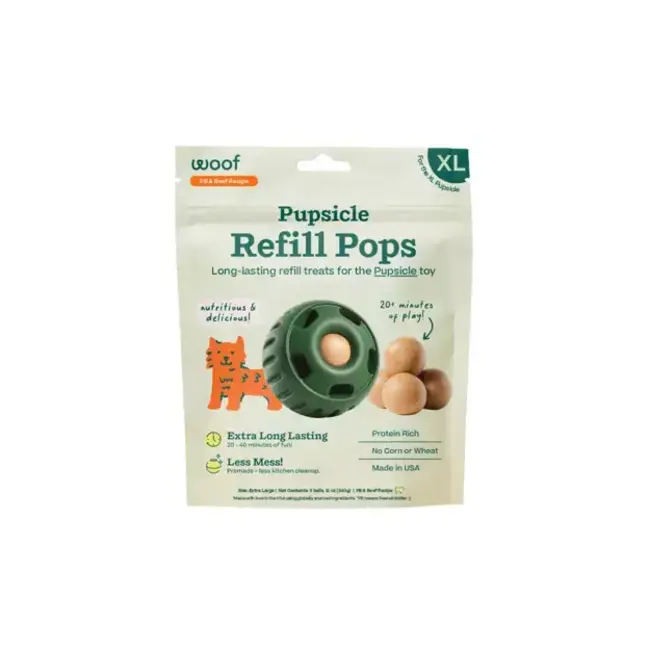Woof Beef Pops XL
