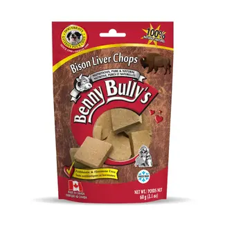 Benny Bully's Benny Bully's Bison Liver Chops 60g