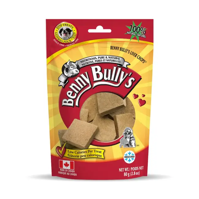 Benny Bully's Liver Chops Original 80g