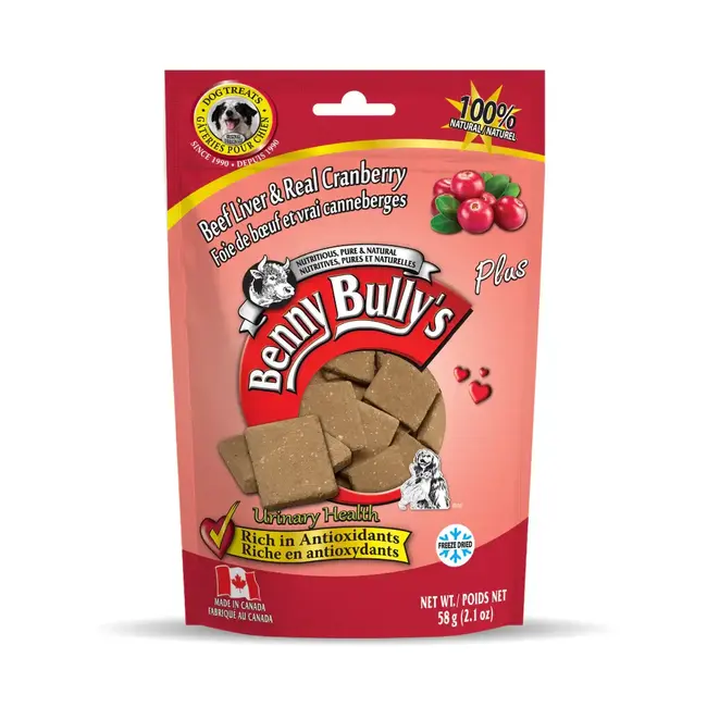 Benny Bully's Liver Plus Cranberry 58g
