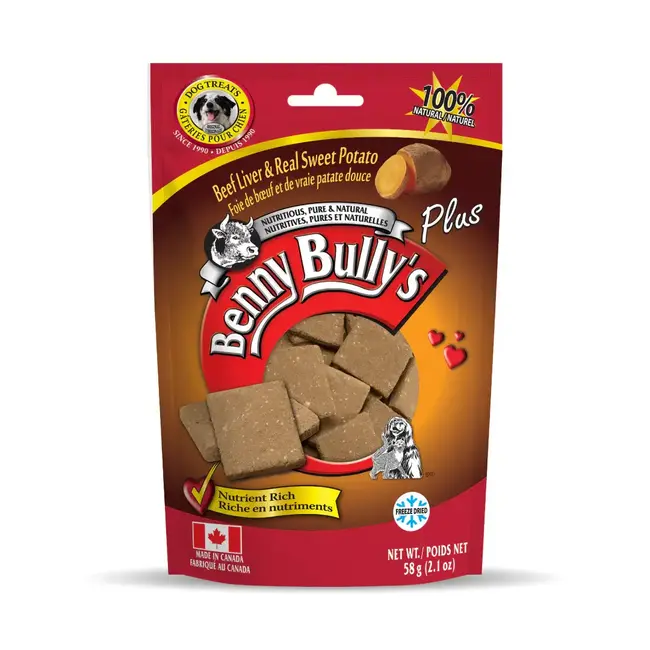 Benny Bully's Liver Plus Sweet Potato 58g