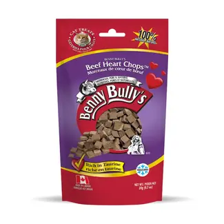 Benny Bully's Benny Bully's Beef Heart Chops Cat Treats 20g