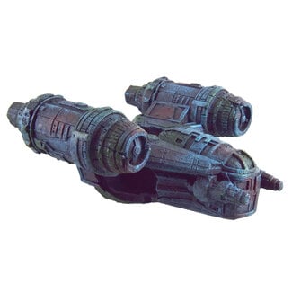 Underwater Treasures Gunship Aquarium Ornament