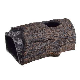 Reptile Treasures Ceramic Log Hide Large