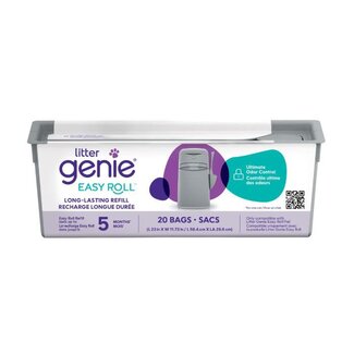 Angelcare Litter Genie Easy Roll Long-Lasting Refill 20 Bags