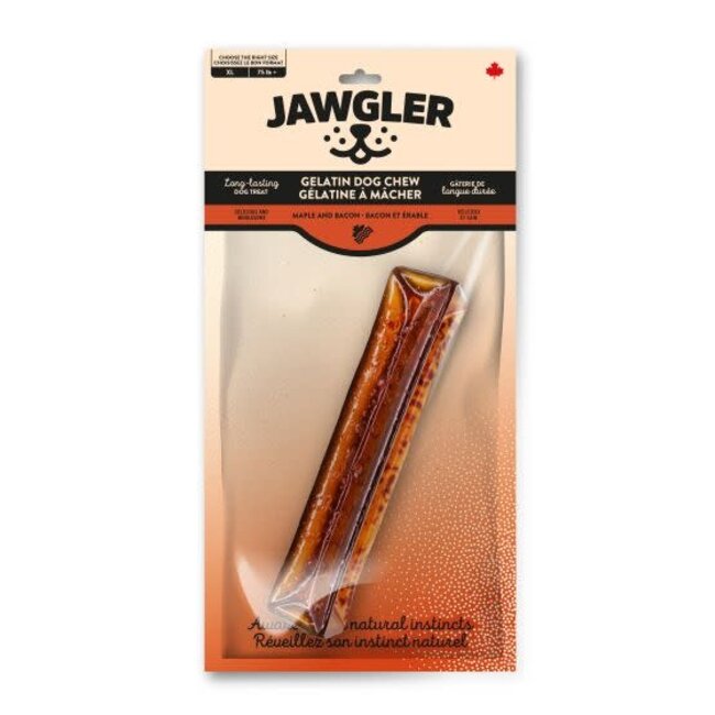 Jawgler Maple & Bacon Gelatin Dog Chew X-Large