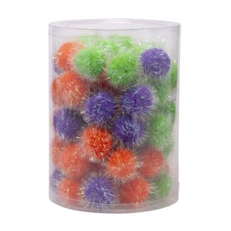 Bud'z Bud'Z Colourful Pompom Cat Toy Bud'z Bud'Z Colourful Pompom Cat Toy