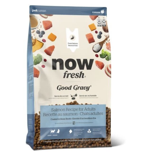 Now Fresh Good Gravy Salmon Recipe Grain Free Cat Food 3lb