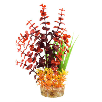 Underwater Treasures Variety Flames 10" Aquarium Plant