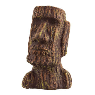 Underwater Treasures Ceramic Moai Statue Medium Aquarium Ornament Underwater Treasures Ceramic Moai Statue Medium Aquarium Ornament