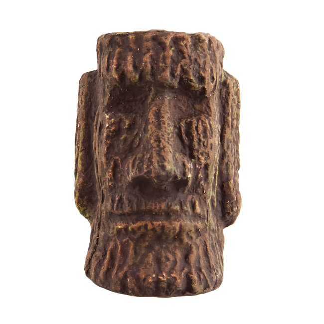 Ceramic Moai Statue Small Aquarium Ornament