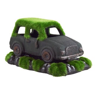 Underwater Treasures Ceramic Car Mossy Cooper Aquarium Ornament Underwater Treasures Ceramic Car Mossy Cooper Aquarium Ornament