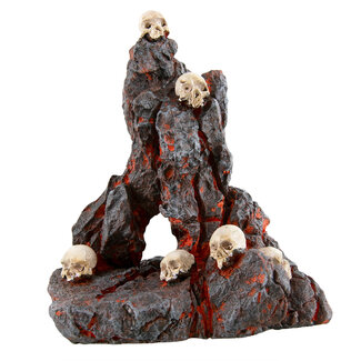 Underwater Treasures Skull Hill Aquarium Ornament Underwater Treasures Skull Hill Aquarium Ornament