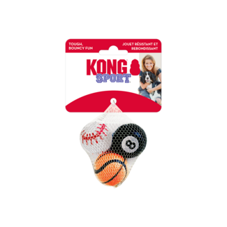 Kong Kong Sport Ball X-Small 3pk Kong Kong Sport Ball X-Small 3pk