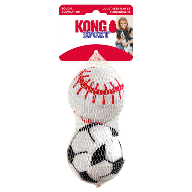 Kong Sport Ball Large 2pk