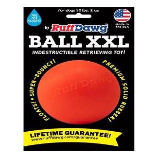 RuffDawg Indestructible Rubber Ball Assorted XXL 4" RuffDawg Indestructible Rubber Ball Assorted XXL 4"