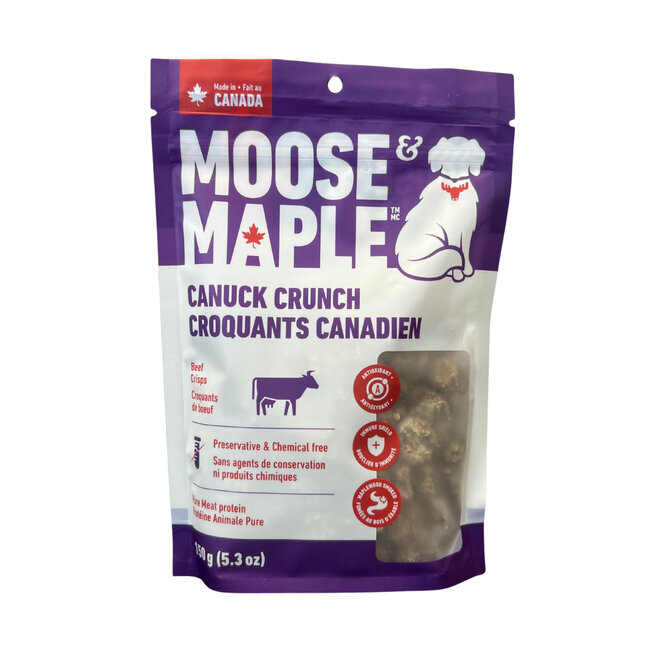 Moose & Maple Canuck Crunch Beef 150g