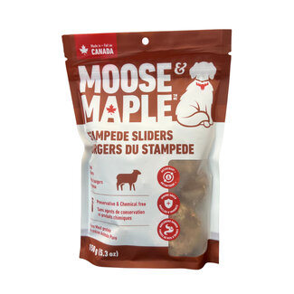 Eurocan Moose & Maple Stampede Sliders Lamb 150g