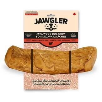 Jawgler Java Wood Dog Chew Smoked Ham X-Large