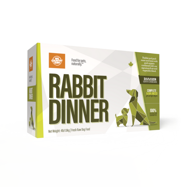 Rabbit Dinner Carton 4lb