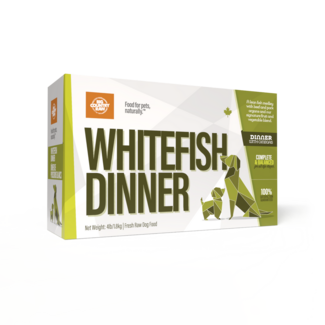 Big Country Raw White Fish Dinner Carton 4lb