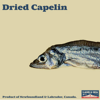 Land & Sea Canadian Dried Capelin 100g